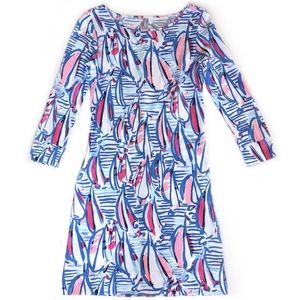 Lilly Pulitzer Red Right Return Marlowe Dress XS